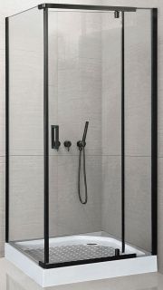 Душевой уголок Royal Bath HPV RB80HPV-T-BL 80x80см чёрный